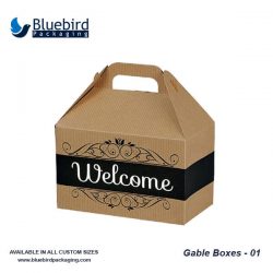 Custom gable boxex