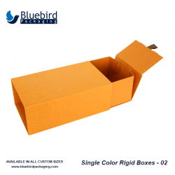 Single Color Rigid Boxes