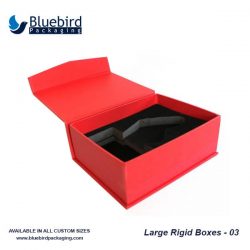 large rigid boxes