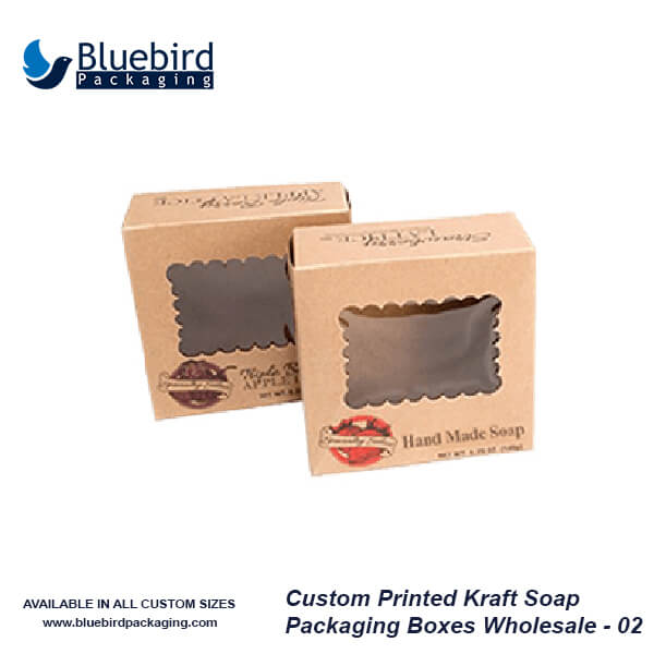 Custom Kraft Soap Boxes  Wholesale Kraft Soap Packaging Boxes